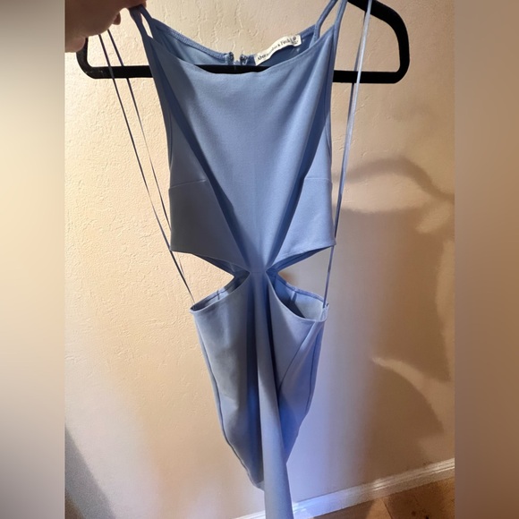 A&F Boatneck Side Cutout Midi Dress (NWT) - Picture 3 of 5